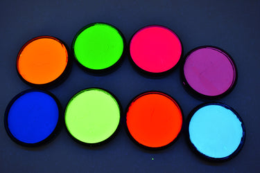 Moon Glow Intense UV Blacklight Pro Face and Body Makeup Cakes